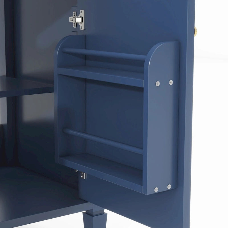 Meuble-lavabo avec évier intégré et tiroir basculant