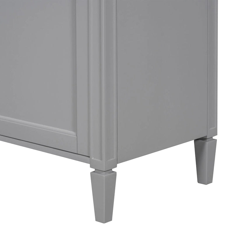 Meuble-lavabo avec évier intégré et tiroir basculant
