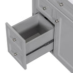 Meuble-lavabo avec évier intégré et tiroir basculant