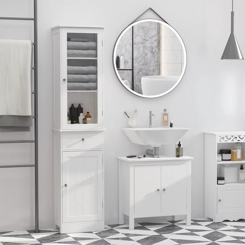 Meuble de rangement mural pour salle de bain