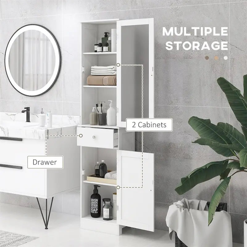 Meuble de rangement mural pour salle de bain
