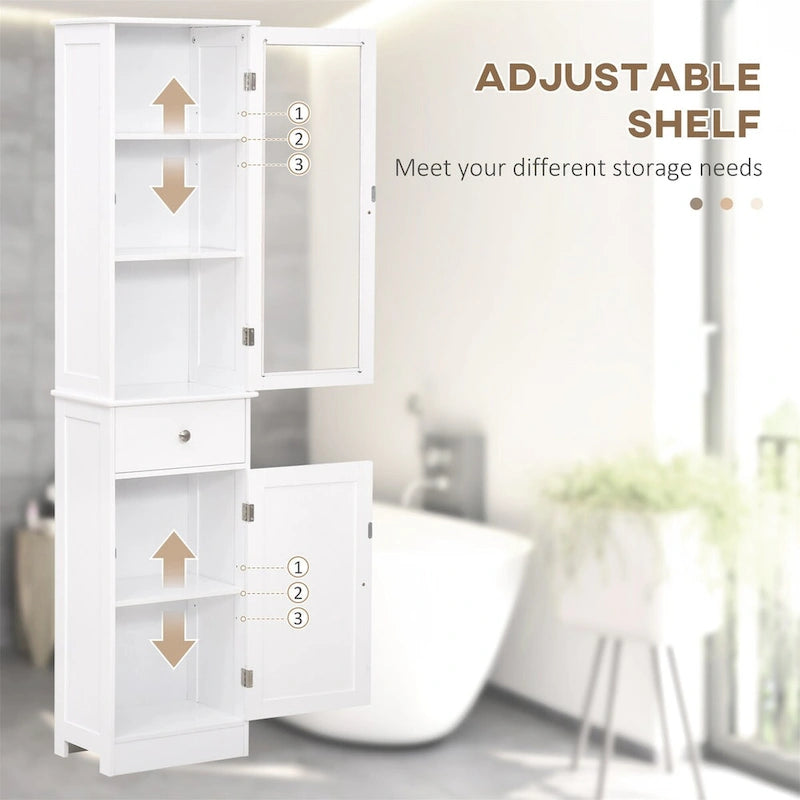 Meuble de rangement mural pour salle de bain
