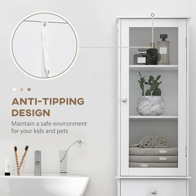 Meuble de rangement mural pour salle de bain